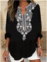 Casual V Neck Shirt
