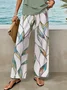Women's Floral Print Casual Vest and Pants Two-Piece Set
