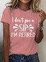 Retirement Cotton T-shirt