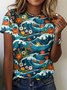Casual Painting T-Shirt