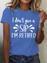 Retirement Cotton T-shirt