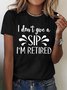 Retirement Cotton T-shirt