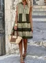 Casual Regular Fit Cotton Dress With No