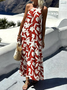 Regular Fit Casual Cotton Dress With No
