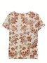 Cotton Casual Floral Loose Blouse