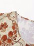 Cotton Casual Floral Loose Blouse
