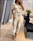 Women's Plain Daily Going Out Two-Piece Set darkgreen Casual Summer Top With Pants Matching Set