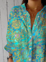 Women's Floral Print Casual Shirt