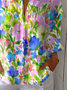 Women's Floral Print Casual Shirt