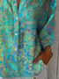 Women's Floral Print Casual Shirt