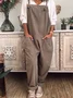 Regular Fit Street Jumpsuit