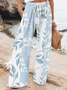 Loose Cotton Casual Pants