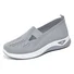 Soft sole breathable lightweight flying woven casual simple women's shoes flat shoes shallow mouth single shoes