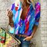 Casual Cotton V Neck Regular Fit Shirt