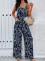 Loose Floral Boho Others Jumpsuit