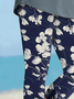 Women's Floral Print Casual Leggings