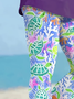 Women's Turtle Print Casual Leggings