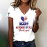 Casual V Neck T-Shirt