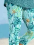 Women's Turtle Print Casual Leggings