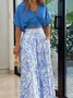 Women's Pocket Stitching Plain Daily Going Out Two-Piece Set Red Casual Summer Top With Pants Matching Set