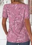 Floral Casual Loose T-Shirt