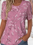 Floral Casual Loose T-Shirt