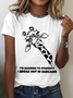 I'm Allergic To Stupidity I Break Out In Sarcasm Cotton T-Shirt