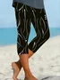 Women's Polka Dot Print Casual Leggings
