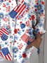 America Flag Casual Shirt