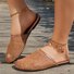 Color Block Vintage Pvc Summer Slide Sandals