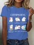 Positive Cats Catffirmations Cotton T-shirt