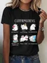 Positive Cats Catffirmations Cotton T-shirt