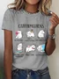 Positive Cats Catffirmations Cotton T-shirt