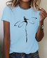Dragonfly Print T-Shirt