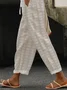 Women's Geometric Print Casual Pants