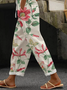 Women's Floral Print Casual Pants