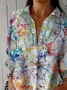 Women's Floral Print Casual Shirt