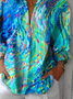 Women's Abstract Print Casual Shirt