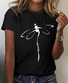 Dragonfly Print T-Shirt
