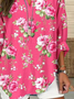 Women's Floral Print Casual Shirt