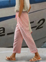 Women's Polka Dot Print Casual Pants