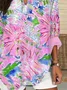 Women's Floral Print Casual Shirt