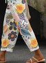 Casual Floral Pants