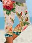 Women's Floral Print Casual Leggings