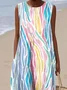 Cotton Simple Regular Fit Dress With No