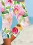 Women's Floral Print Casual Leggings