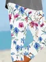 Women's Floral Print Casual Leggings