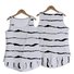 Striped Casual Two-Piece Set