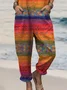 Ethnic Cotton And Linen Ethnic Jumpsuit