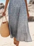 Ethnic Casual Dress With No